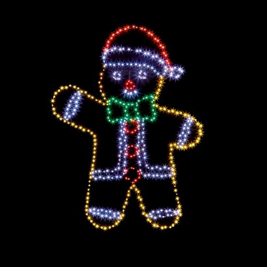 premier-flexibrights-gingerbread-man-456-multi-leds