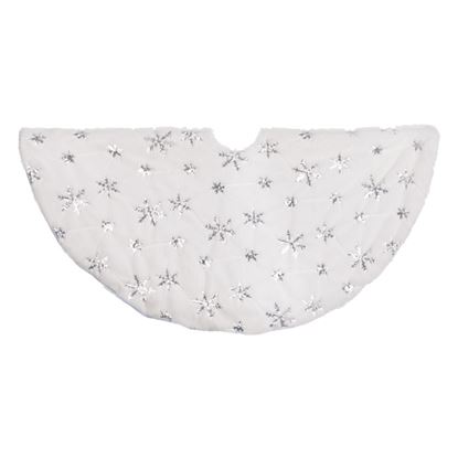 premier-silver--snowflake-sequin-tree-skirt