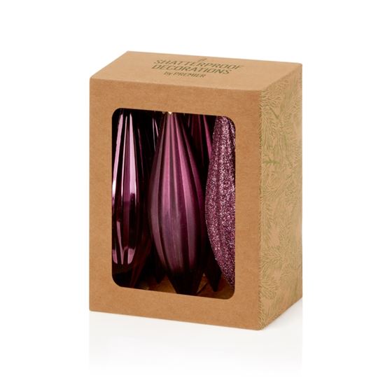 premier-6-piece-plum-drop-bauble