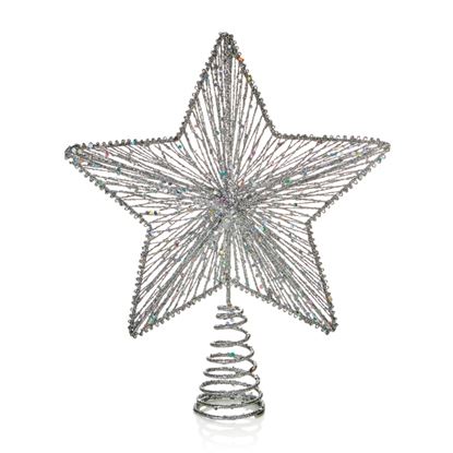 premier-silver-glitter-star-tree-topper