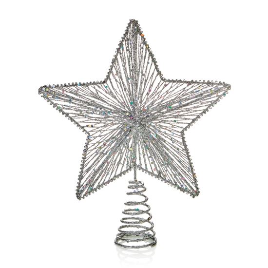 premier-silver-glitter-star-tree-topper