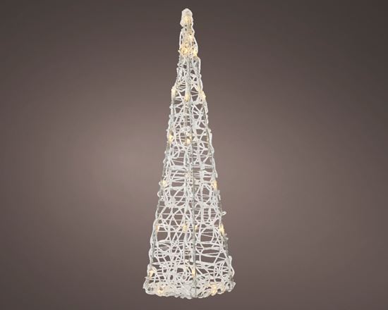 lumineo-acrylic-pyramid-warm-white-lights
