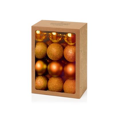 premier-caramel-multi-finish-baubles