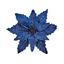premier-navy-velvet-poinsettia-with-glitter-clip-on