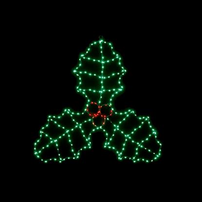 premier-flexibrights-holly-berries-268-led-green--red