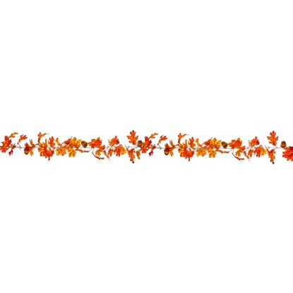 premier-autumn-leaf--acorn-garland