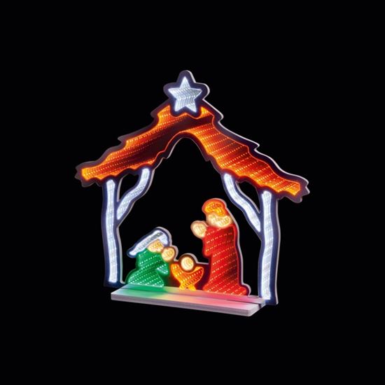 premier-standing-nativity-scene-mirror