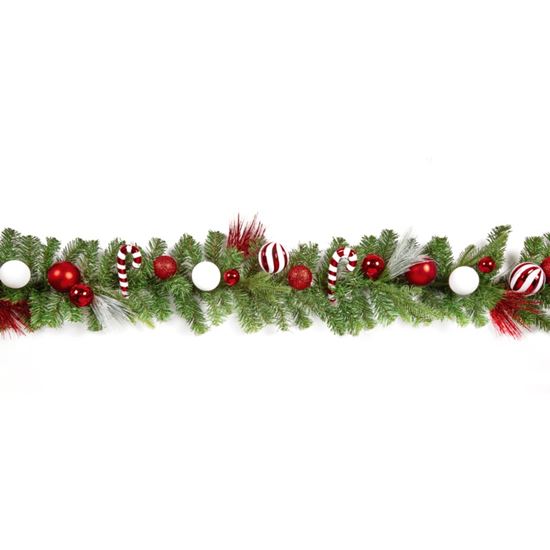 premier-candy-cane-garland