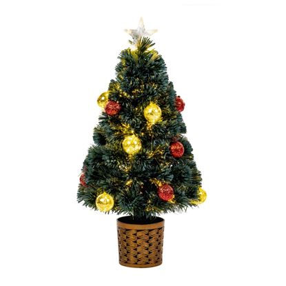 premier-green-fibre-optic-tree-pin-wire--led-baubles