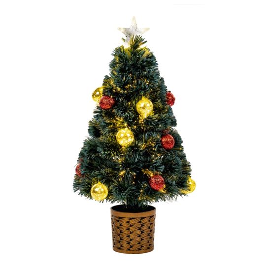premier-green-fibre-optic-tree-pin-wire--led-baubles