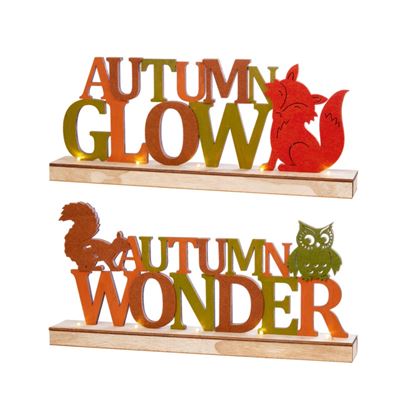 premier-felt-sign-decoration-warm-white-leds