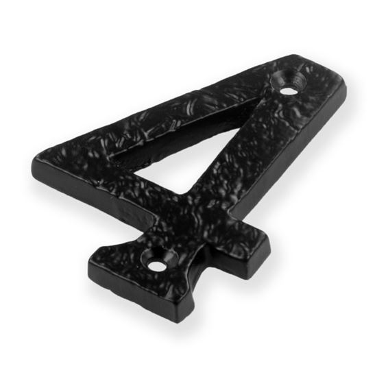 securit-antique-numeral-4