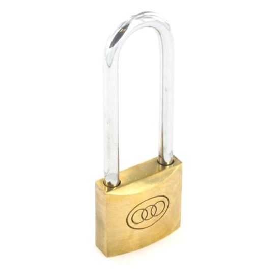 securit-tricircle-long-shackle-brass-padlock