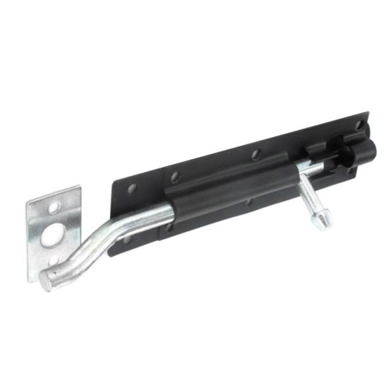 securit-necked-tower-bolt-black