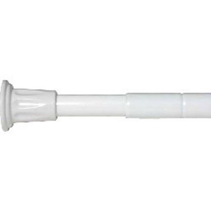 croydex-l-shaped-telescopic-shower-curtain-rod