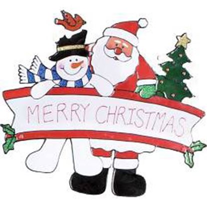 premier-santa-with-snowman-window-sticker