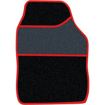 streetwize-velour-carpet-mat-sets-with-coloured-binding---4-piece