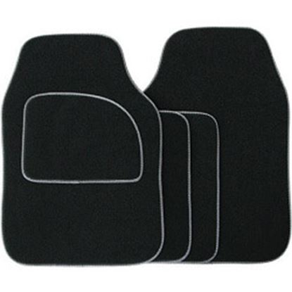 streetwize-velour-carpet-mat-sets-with-coloured-binding---4-piece