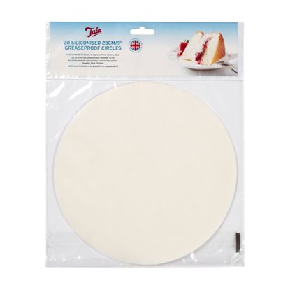 tala-siliconised-23cm-cake-circles-greaseproof-liners-set-of-20
