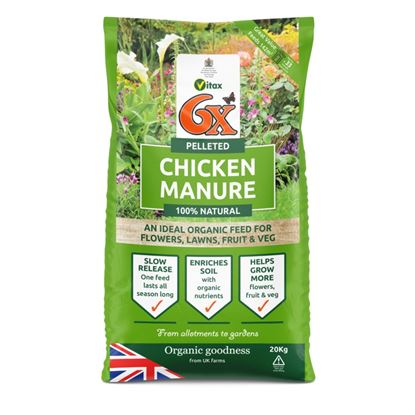 vitax-6x-pelleted-chicken-manure