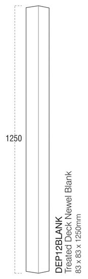 cheshire-mouldings-decking-newel-post-square