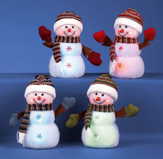 premier-snowman-with-hat--scarf