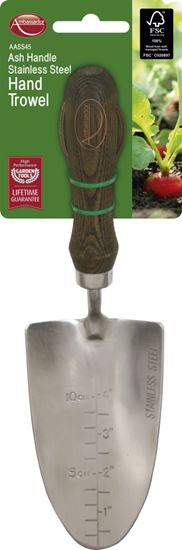 ambassador-ash-handle-stainless-steel-hand-trowel