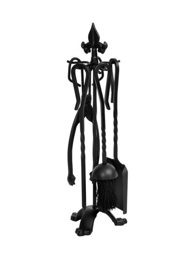hearth--home-all-black-companion-set-5-piece
