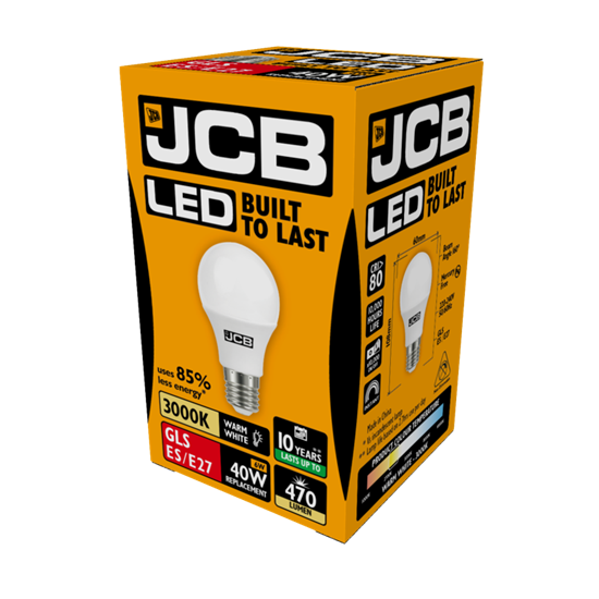 jcb-led-a60-470lm-opal-6w