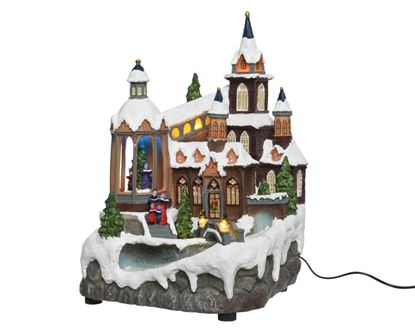 kaemingk-led-fibre-optic-christmas-village