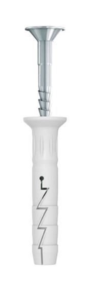 rawlplug-nylon-hammer-in-fixing-with-countersunk-head