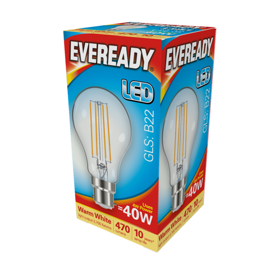 eveready-led-filament-gls-b22-470lm-bc