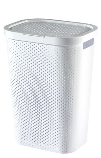 curver-recycled-infinity-dots-laundry-hamper