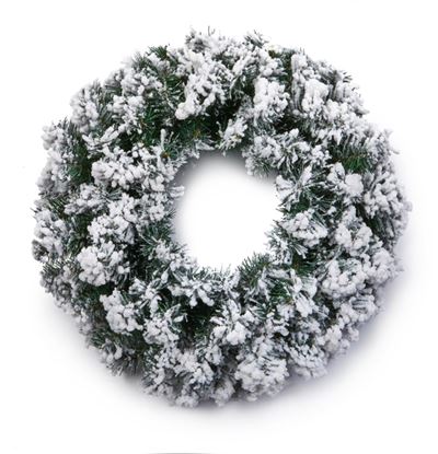 premier-flocked-woodcote-wreath