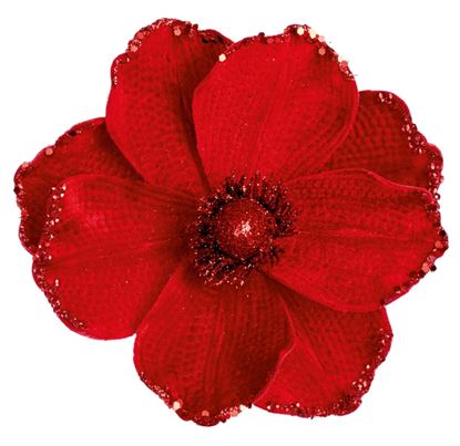premier-velvet-poppy-clip-on