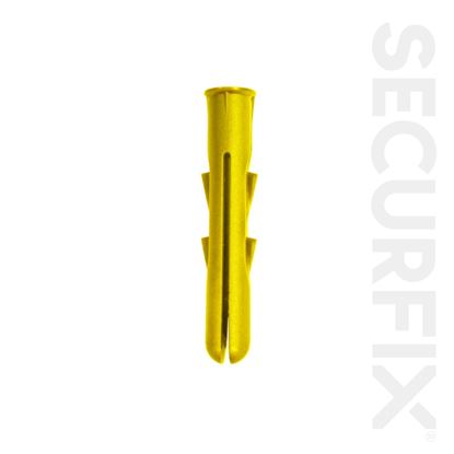 securfix-general-purpose-plugs-yellow
