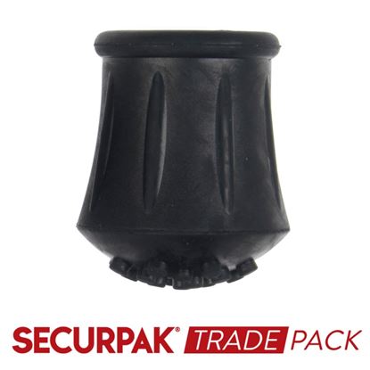 securpak-walking-stick-ferrule-black-22mm
