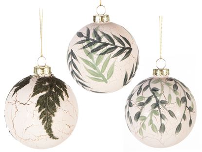 premier-cream-glass-foliage-ball-green-leaf