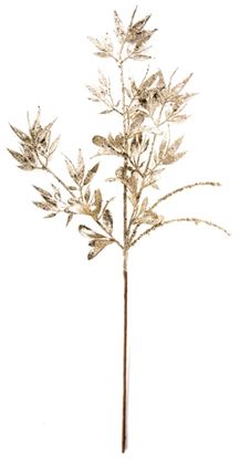 premier-gold-glitter-spike-leaf-stem