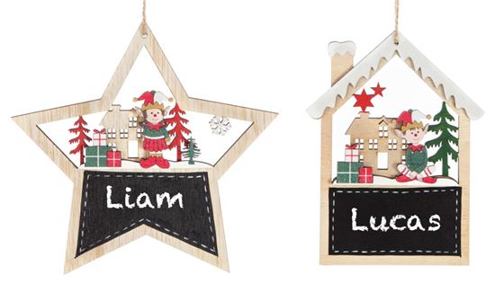 premier-wooden-elf-star--house-decoration
