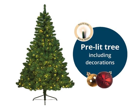 kaemingk-imperial-pine-decoration-pre-lit-greenwarm-white