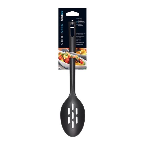 chef-aid-black-slotted-spoon