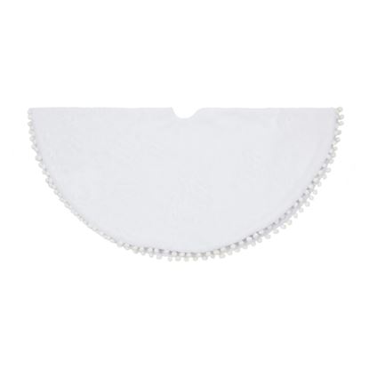 premier-cream-fur-tree-skirt-pom-poms