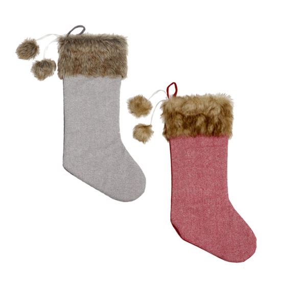 premier-herringbone-stocking-grey-red
