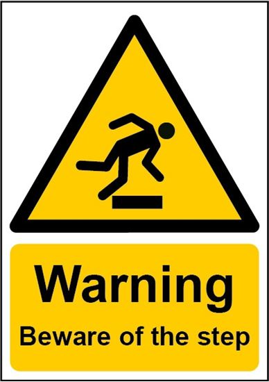 smiths-architectural-danger-beware-step-sign