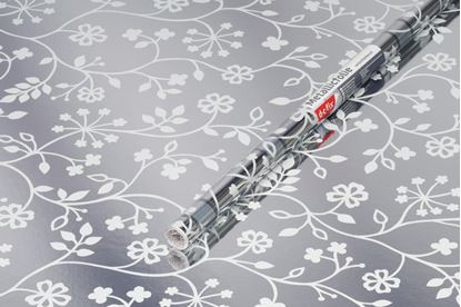 d-c-fix-self-adhesive-film---metallic-flower-tendril