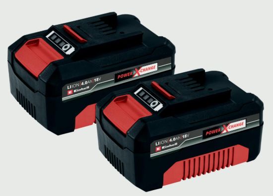 einhell-pxc-18v-2-x-4ah-batteries