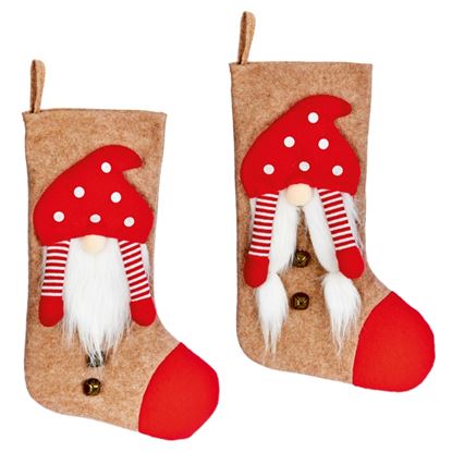 premier-red-mushroom-gonk-stocking-assorted