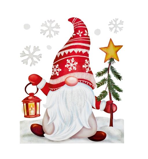 premier-glitter-gonk-in-snow-window-sticker