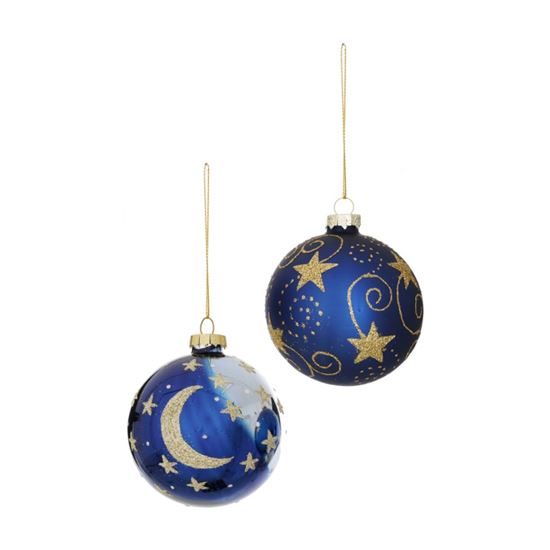premier-gold-stars-glass-bauble